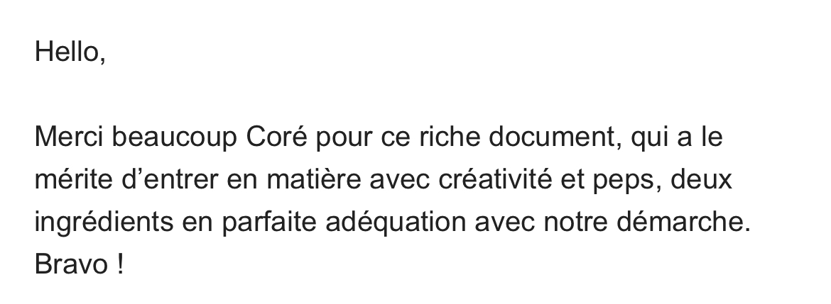 recommandation coré oppliger communication